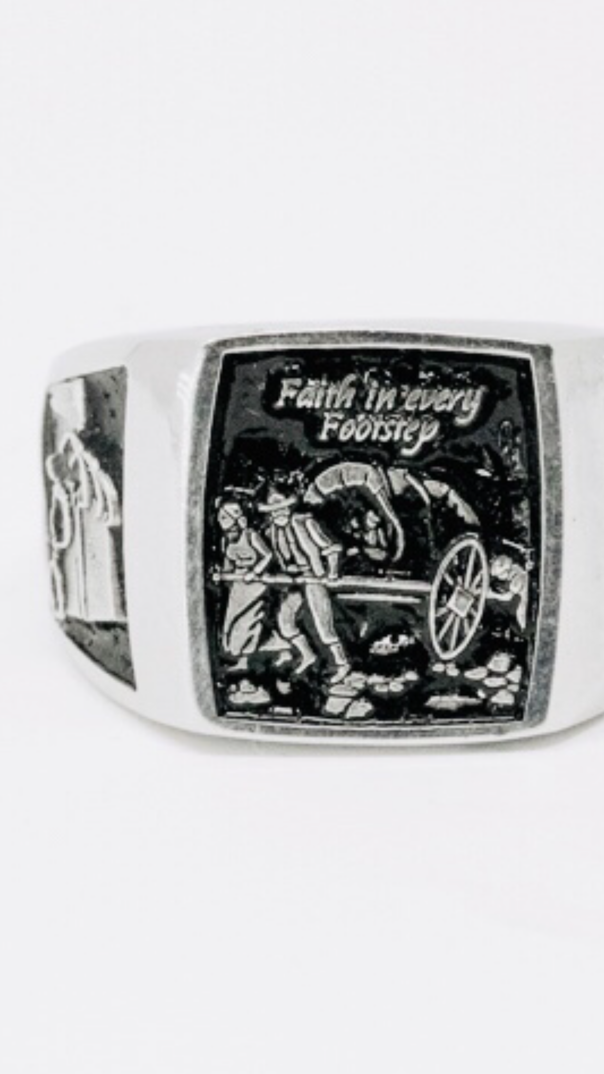 Faith in Every Footstep Ring